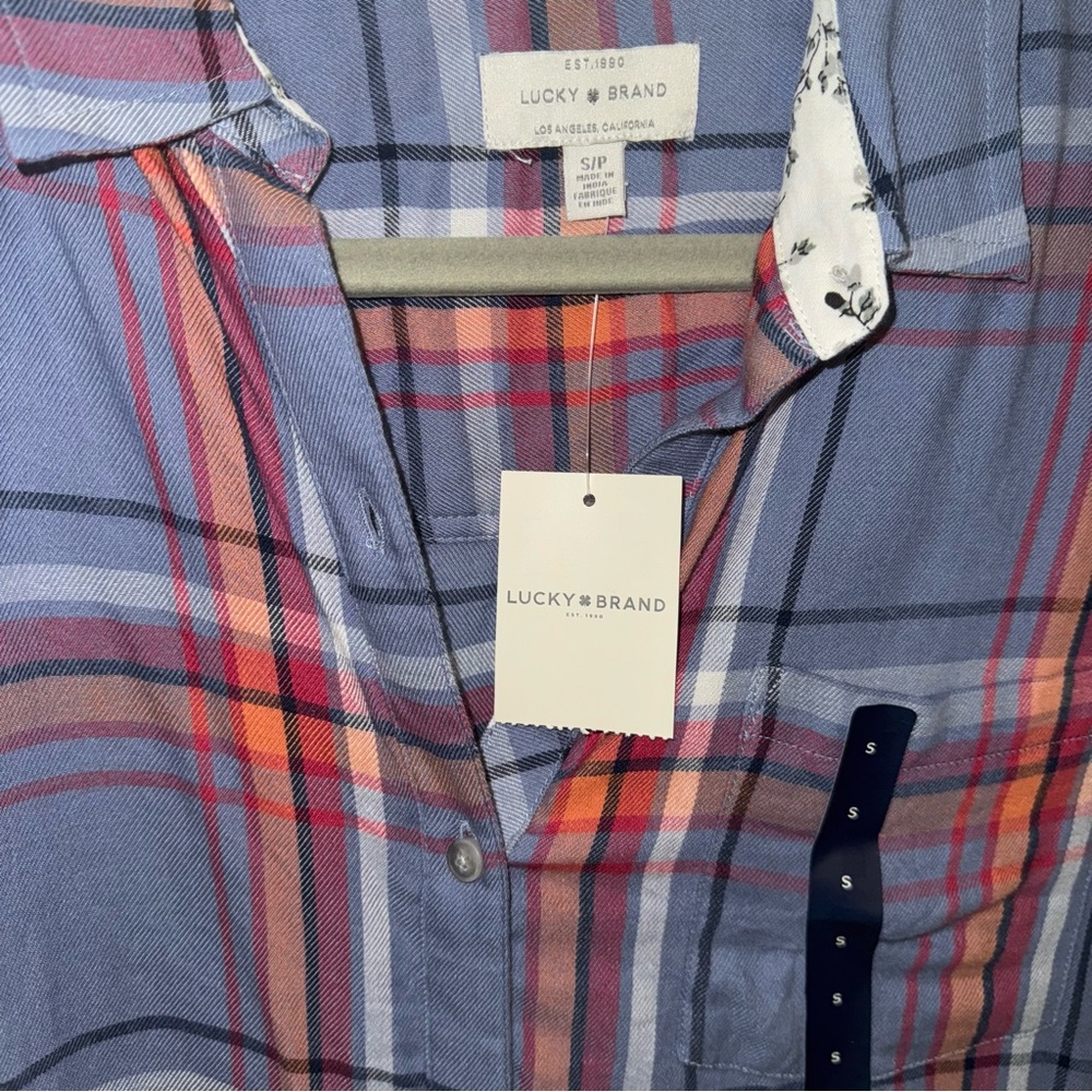 Lucky Brand Plaid Button Down Shirt - Picture 2 of 7